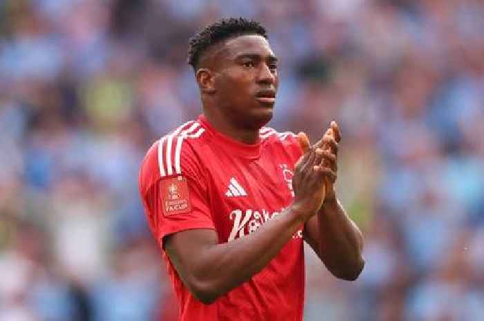 Nottingham Forest star Taiwo Awoniyi in induced coma after surgery on 'complex' abdominal injury