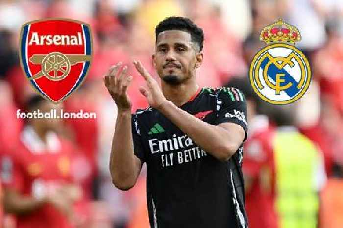 Arsenal handed clear William Saliba to Real Madrid transfer ultimatum with Bukayo Saka fear