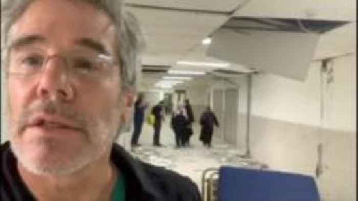 Watch: UK surgeon shares footage from Gaza hospital after deadly Israeli strike