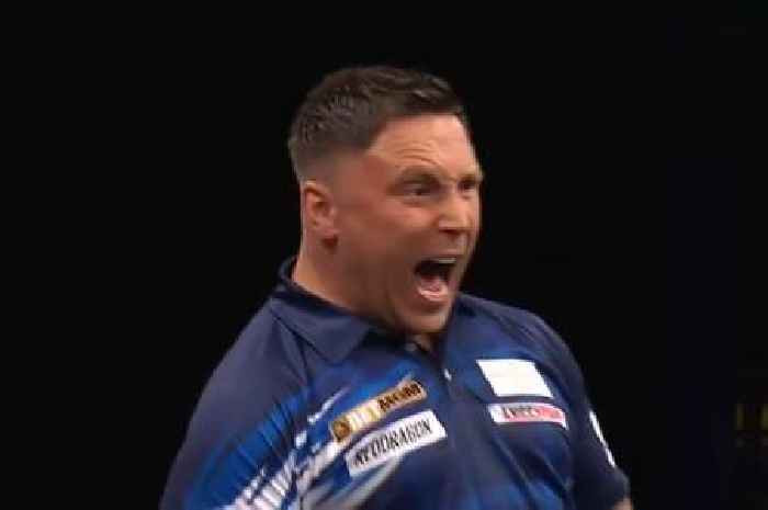 Gerwyn Price lauded 'best entertainer in darts' as he hits stunning nine-darter