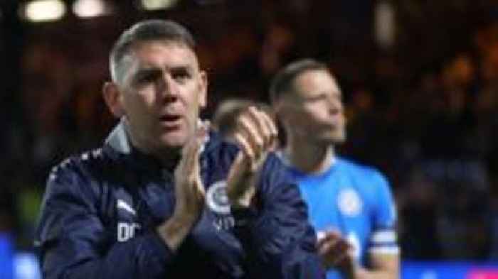 Challinor criticises Stockport fans who left during shootout