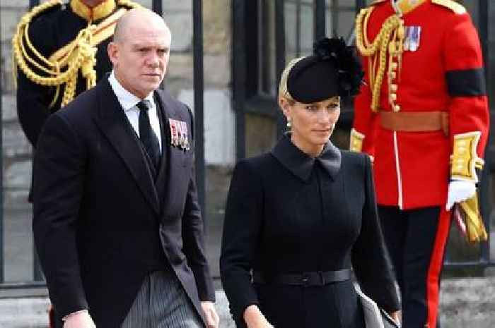 Zara Tindall's huge wardrobe blunder at Queen's funeral nearly forced Prince Harry to step in