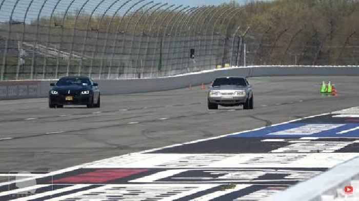 Hellcat-Swapped Fox Body Ford Mustang Races BMW M6, Someone Gets Rolled By One Mile Alone 