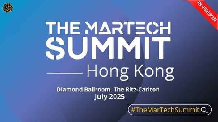 The MarTech Summit Hong Kong, 8 July 2025 at The Ritz-Carlton