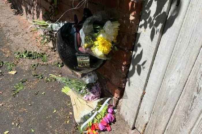 Touching tributes left in Draycott for motorcyclist in his 50s who dies in BMW crash