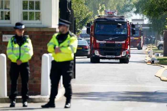 Two firefighters and man killed in former RAF base blaze named