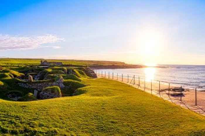 Beautiful Scottish isle was home to Neolithic villages older than Stonehenge and the Pyramids