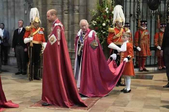 King Charles and Prince William show united front in rare joint outing after Harry bombshell