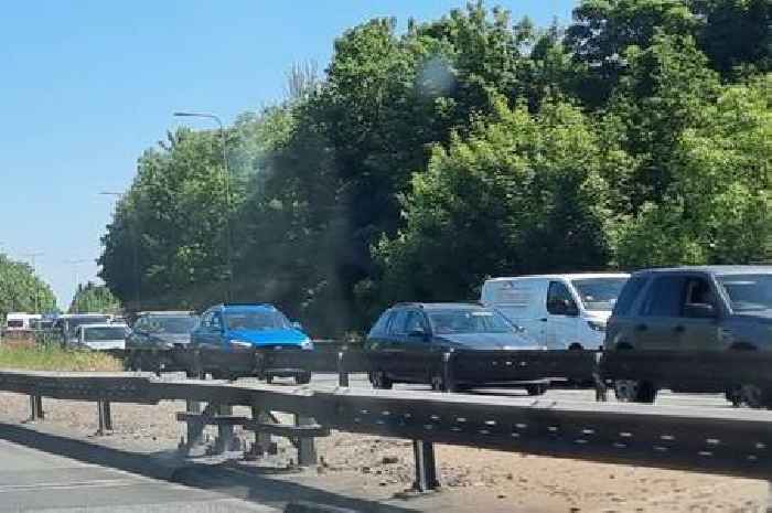 Live updates as three separate crashes cause long delays in weekend getaway
