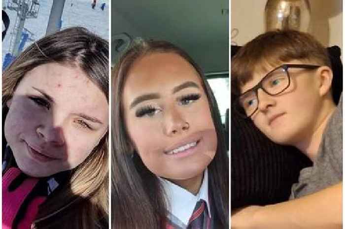 Three children last seen wearing school uniform are missing