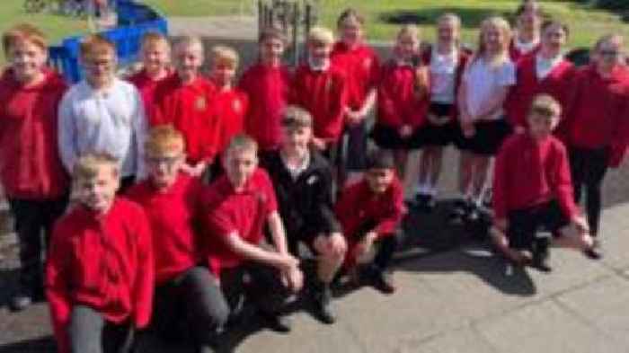Primary school pupils going for mental health gold