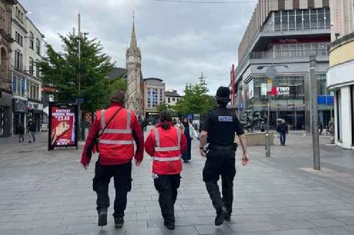 I went out with the team cracking down on anti-social behaviour in Leicester city centre