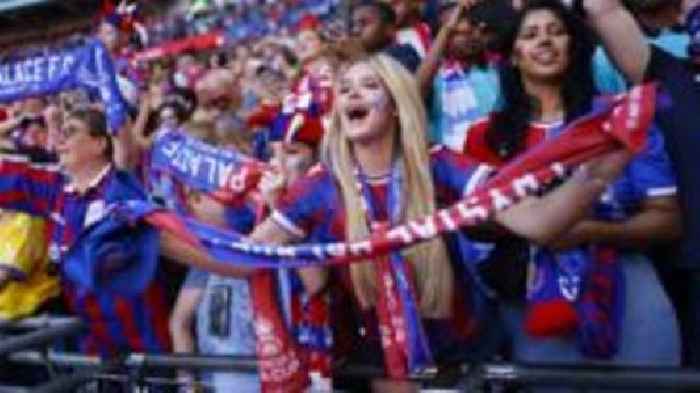 Crystal Palace fans in ecstasy after 'unbelievable' FA Cup win