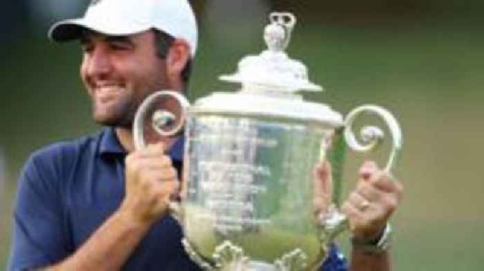 McIlroy finishes 14 back as Scheffler wins US PGA Championship
