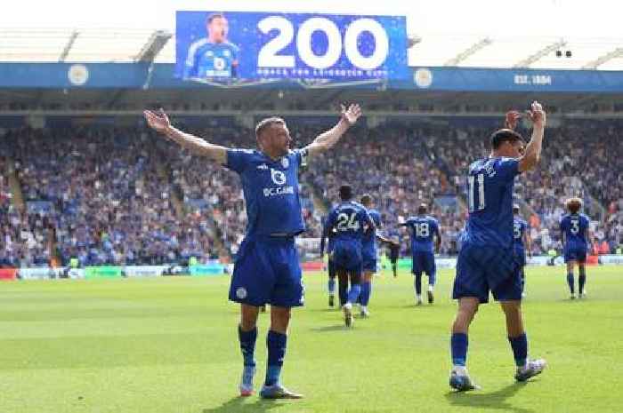 Breaking: Jamie Vardy scores 200th Leicester goal on 500th and final appearance