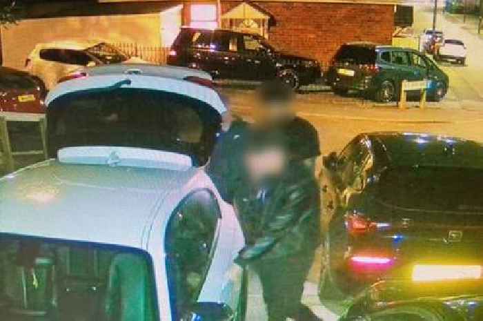 Moment men pour oil into coolant to 'trick owner into selling 'broken' BMW in Autotrader scam