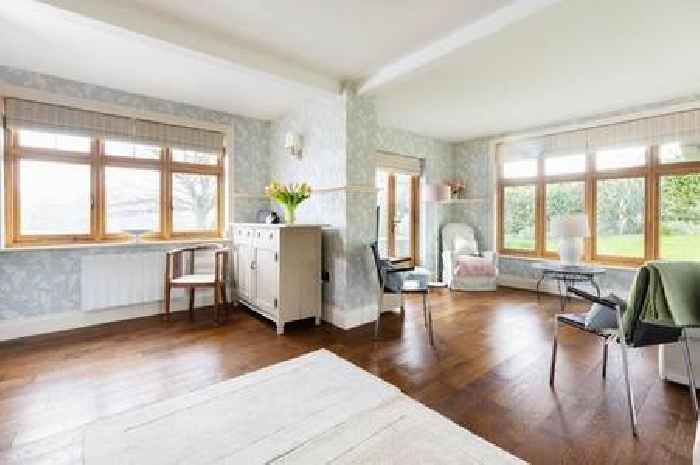 Look inside renovated house that comes with unique spiral wine cellar