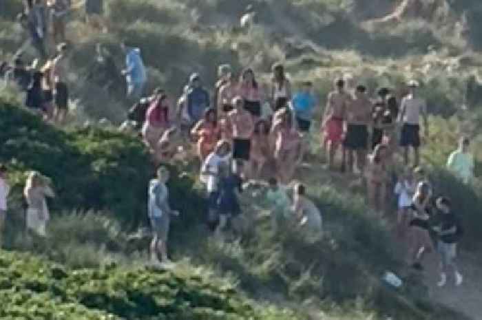 Teenage boy stabbed on Irvine beach after violent brawl