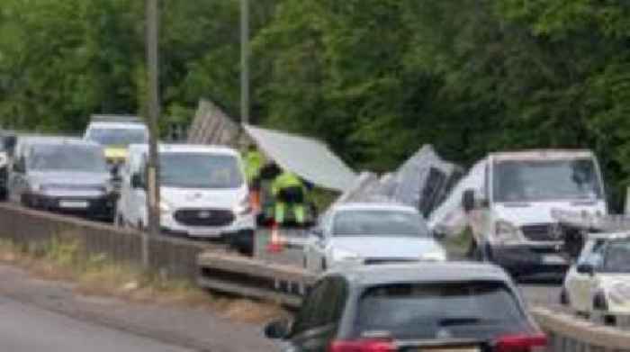 Section of major road reopens after crash