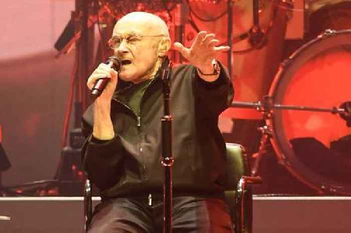 Phil Collins' son posts rare photo with dad after football match