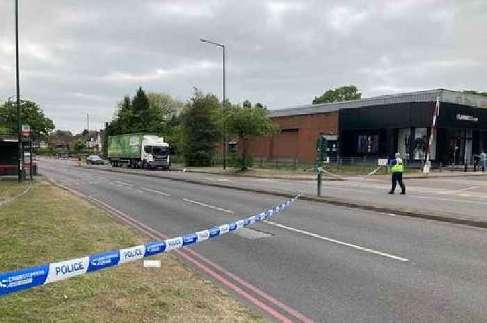 Man in serious condition after collision with Asda lorry