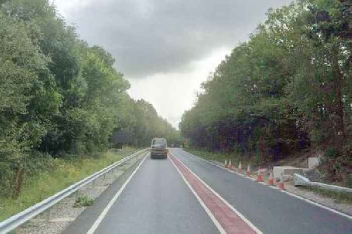 Live: North Devon link road closed after two-vehicle crash