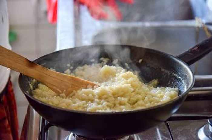 Risotto will be healthier and cook in 'half the time' if you swap rice for 1 thing