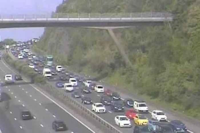Live: All M5 traffic halted after multi-vehicle crash near Clevedon