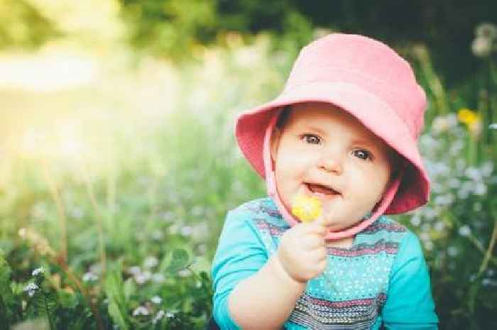 The UK's top 10 summer-inspired baby girl names includes two Scottish titles
