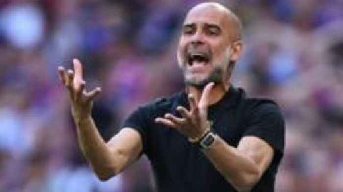 Guardiola defends season with Community Shield claim