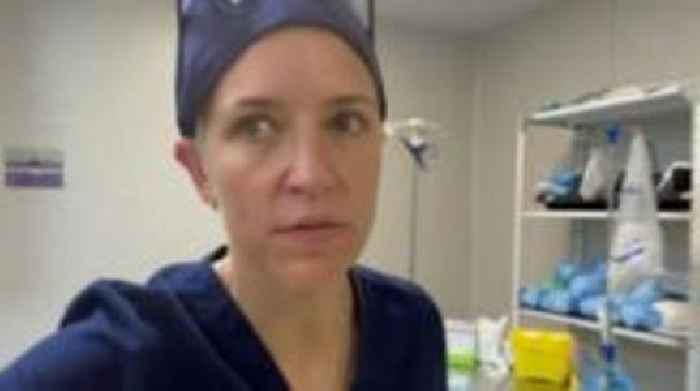 British surgeon's 'high anxiety' operating in Gaza