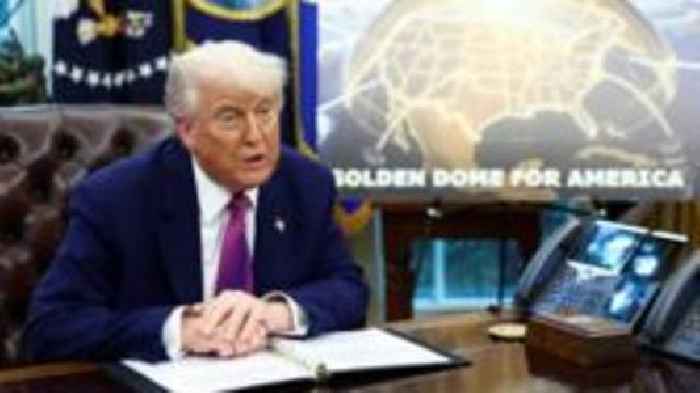 Trump unveils plans for 'Golden Dome' defence system