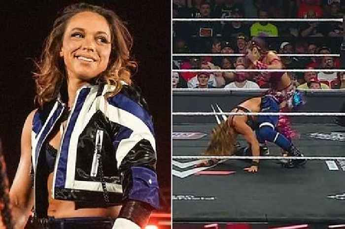 WWE star suffers 'scary' injury and screams in pain on live TV as Netflix cut stream