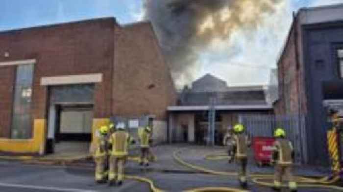 Fifty firefighters tackle 'severe' building fire