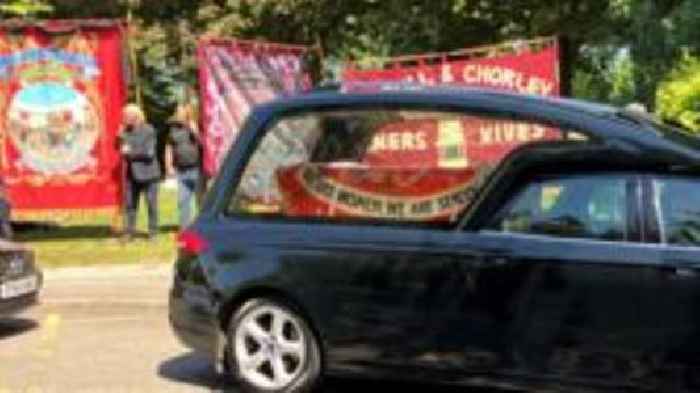 Funeral display for Miners' Strike 'inspiration'