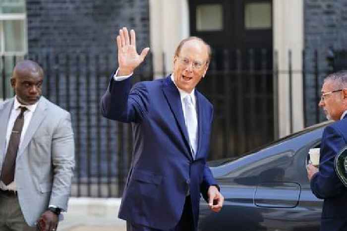 Reeves and Starmer meet BlackRock’s Larry Fink for growth talks