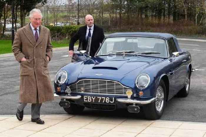 King Charles adds £120,000 Lotus Eletre to his collection of luxury cars
