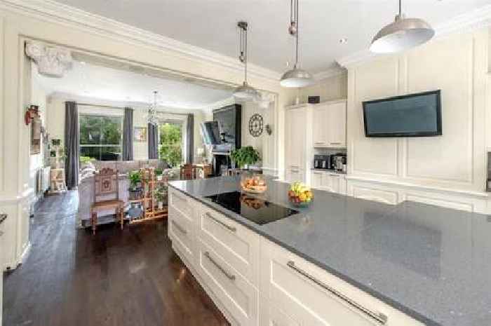 Gorgeous Georgian house in small Somerset village has its own gym, games room and lift