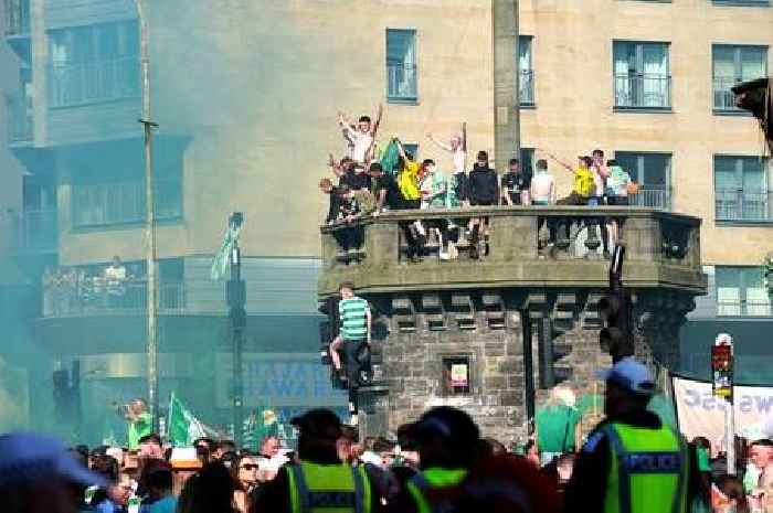 Celtic Trongate title party arrest numbers rise to 20 people after fan chaos