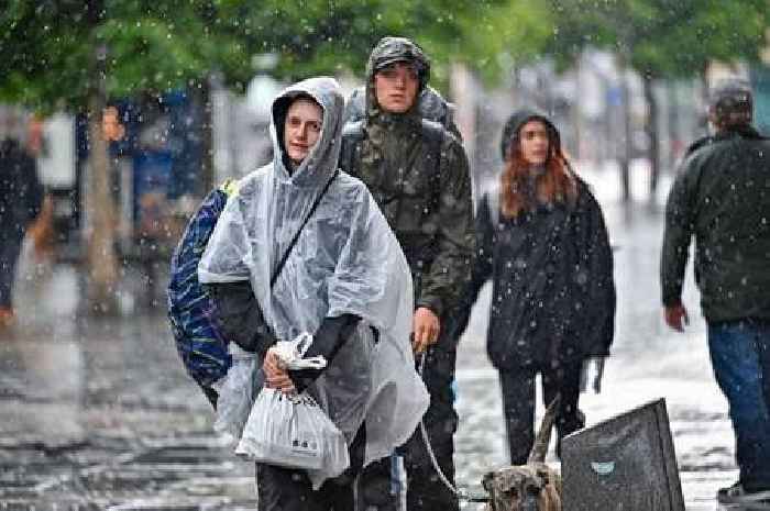 Exact time Scots to be battered with rain in bank holiday weekend washout