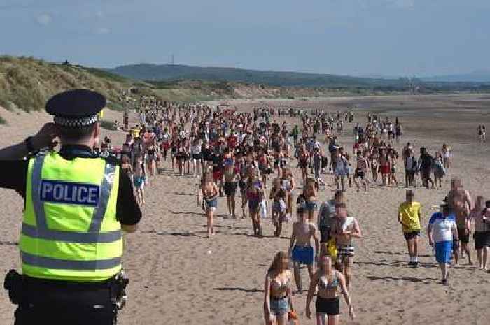 Families abandoning 'disgusting' Irvine beach because of 'boozed-up' teenagers
