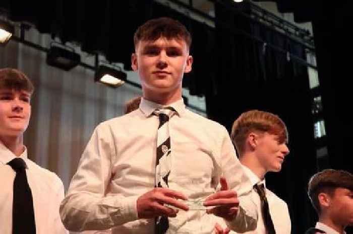 Football starlets take bow at Ayr United Academy awards night