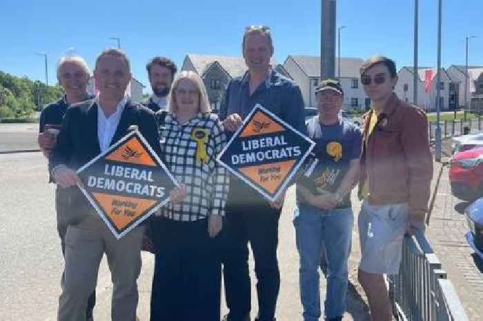 LibDem leader joins Hamilton by-election campaign trail