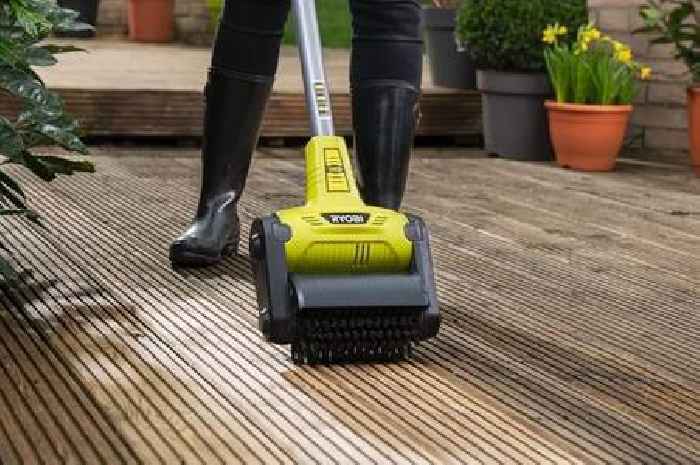 'Little gem' cordless patio cleaner that 'gets job done in a jiffy' gets 34% Amazon cut