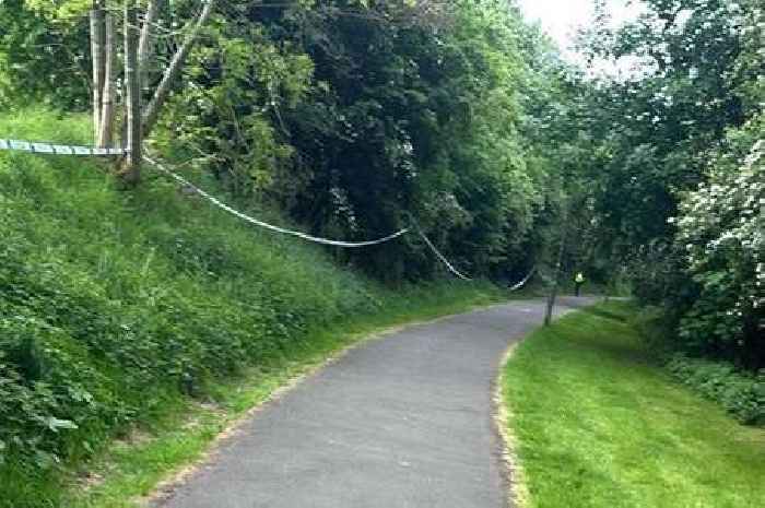 Police cordon at East Kilbride Showpark linked to Irvine Beach tragedy