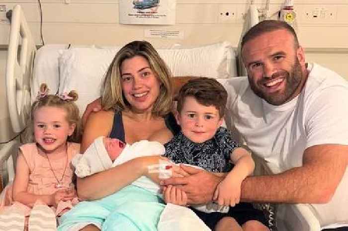 Jamie Roberts the 'luckiest guy on the planet' as he shares new baby pictures