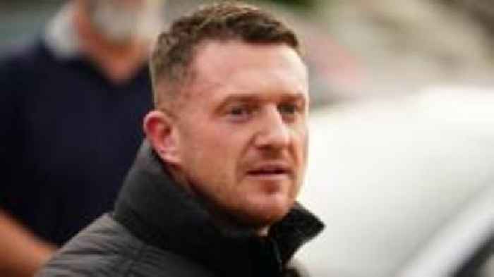 Tommy Robinson charged with harassment