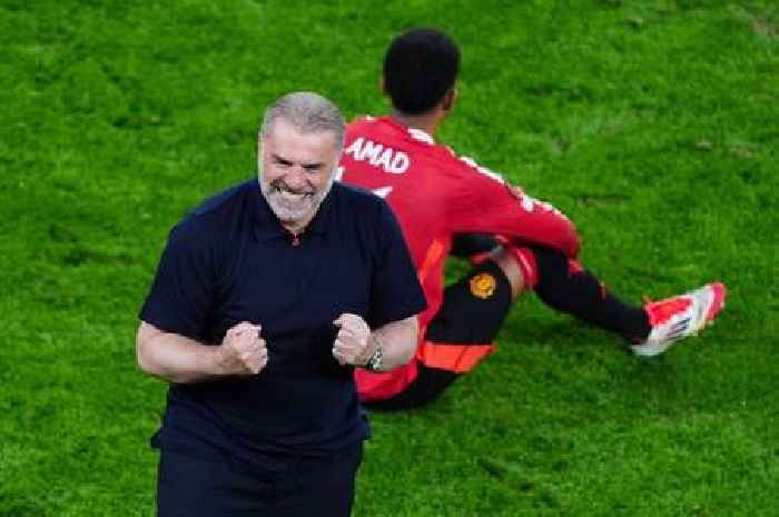 Ange Postecoglou 'sticks two fingers up' as Tottenham beat useless Man Utd in £100m final