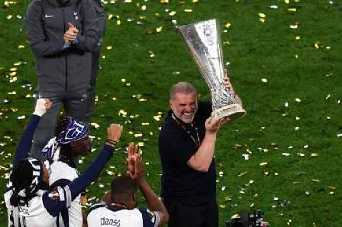 Roy Keane and Jamie Carragher's verdicts on Ange Postecoglou's future after Europa League win