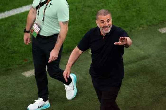 6 words from Ange to Tottenham players before Europa League final get Spurs legend laughing as 'derogatory' claim shut down
